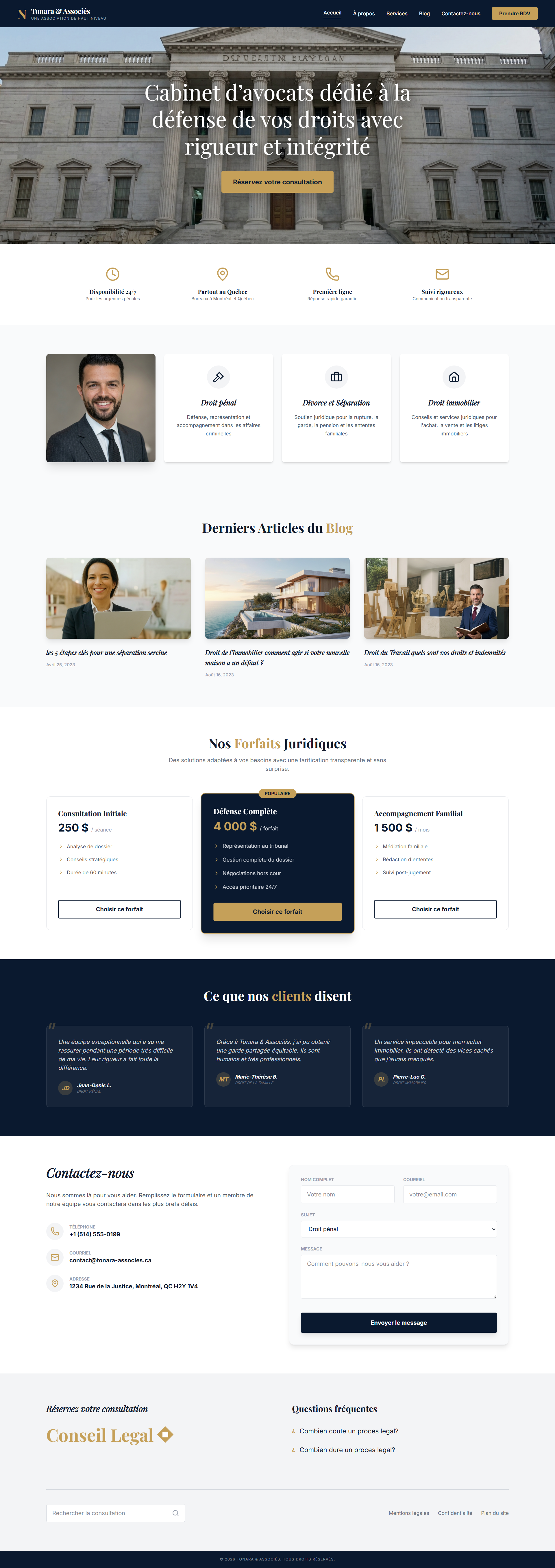 Projet Corporate