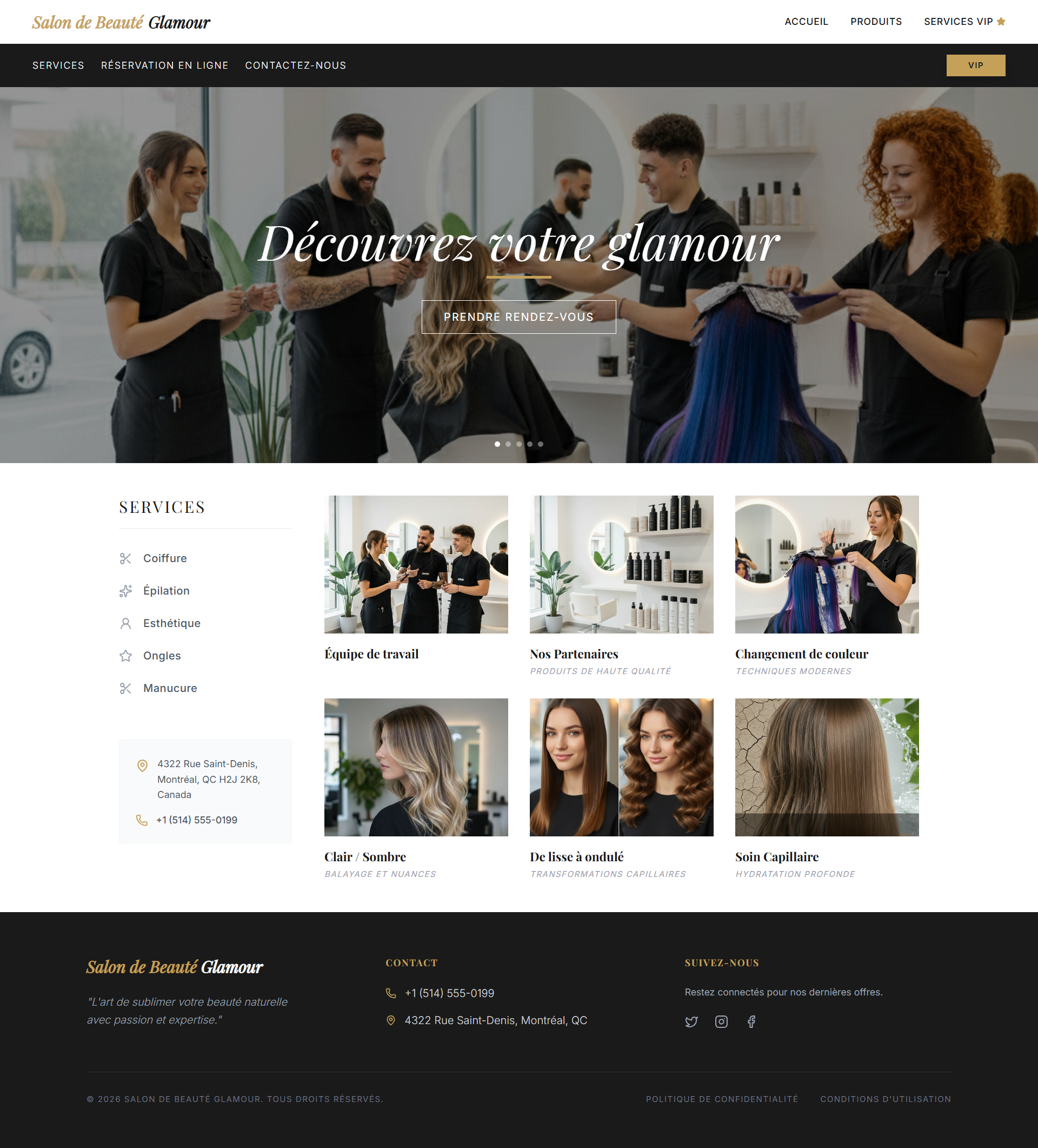 Projet Corporate